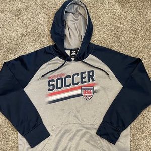 Striker United States Soccer Hoodie Mens Medium Hoodie